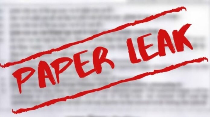 How serious is paper leak problem in India?