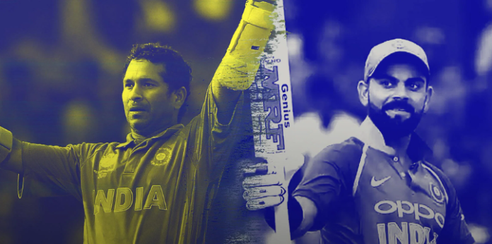 Many Coincidences Related to the First Century of Sachin Tendulkar and Virat Kohli in IPL