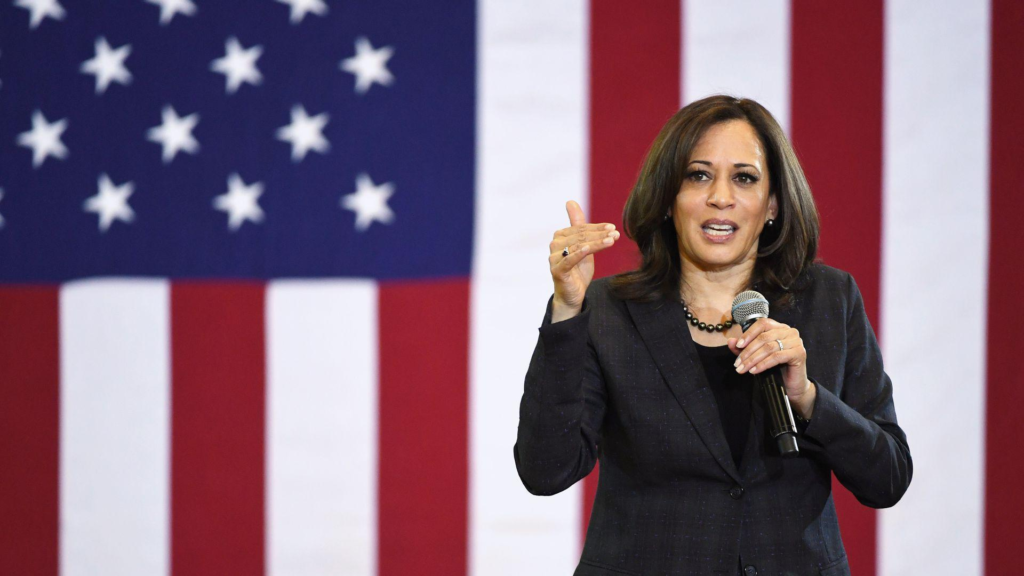 Kamala Harris: President of the United States.