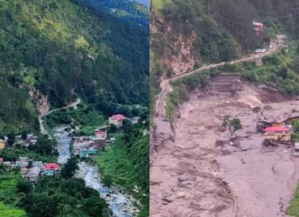 Himachal Cloud Burst: 4 Dead, 52 Missing in Rain Havoc