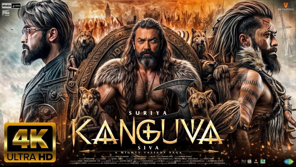 Kanguva Release: 'Kanguva' Set to Outshine Singham and Manjulika! Audiences Brace for Jaw-Dropping Action!