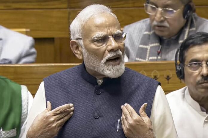 PM Modi Speech: Slams Congress, Offers 11 Resolutions in Lok Sabha!