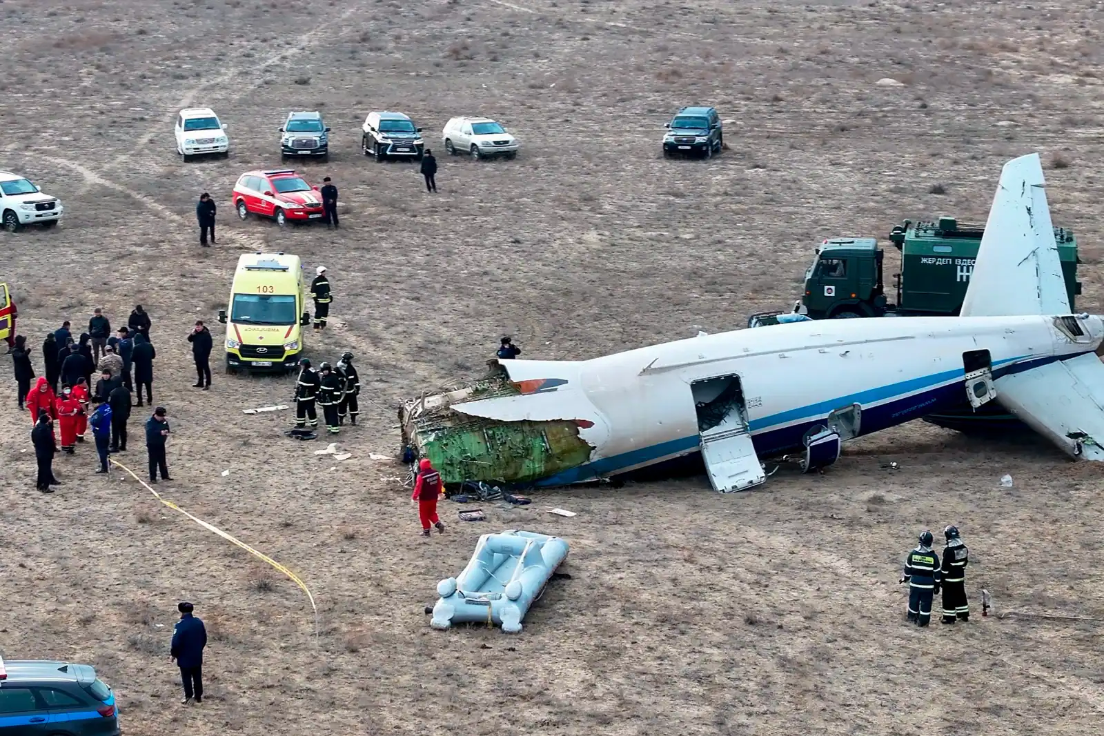 Kazakhstan Plane Crash: Explosion, 38 Feared Dead!