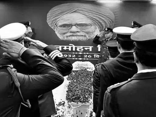 Manmohan Singh Last journey