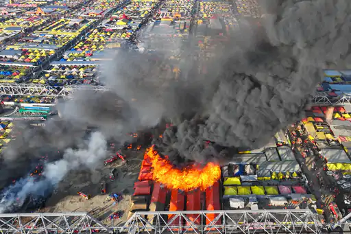 Massive Fire at Maha Kumbh: Truth Behind Cylinder Blast!