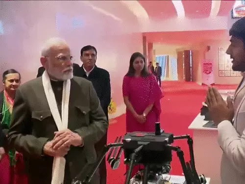 PM Modi at Bharat Mandapam