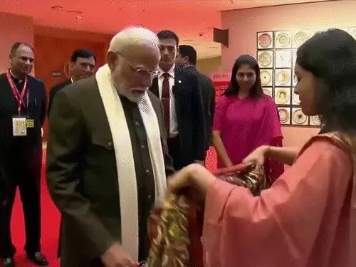 PM Modi at Bharat Mandapam