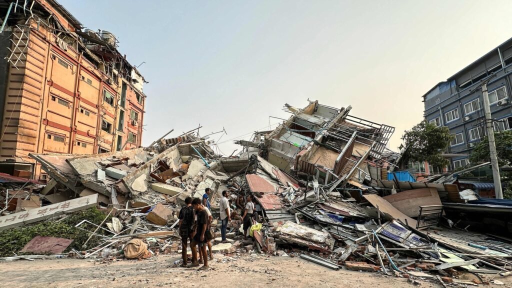 Massive Earthquake in Myanmar
