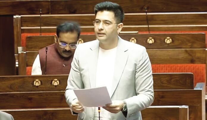 Raghav Chadha shares video