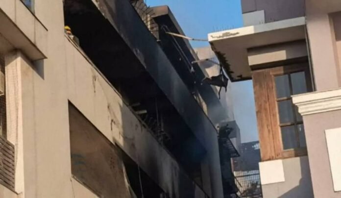 AC Blast Suspected