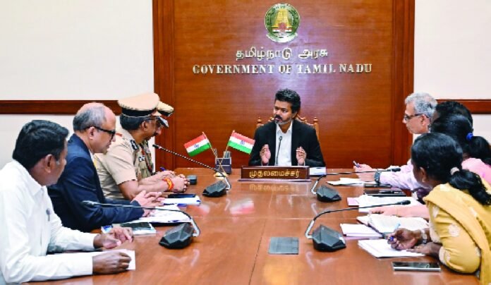 CM Vijay chairs first