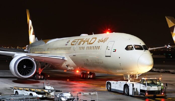Etihad Airways flight