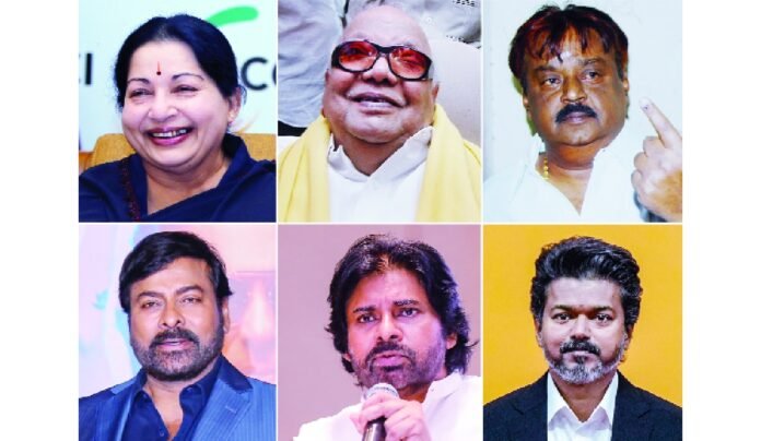 silver screen to seat of power in South India
