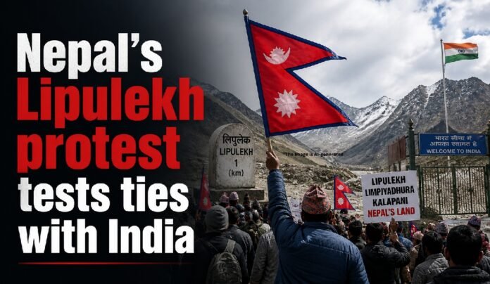 Nepal’s Lipulekh protest