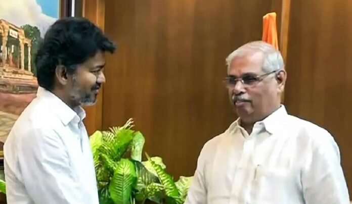TVK chief Vijay