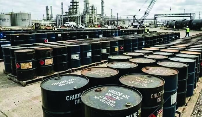 Crude oil slips