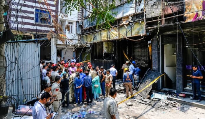 Delhi Hotel Fire