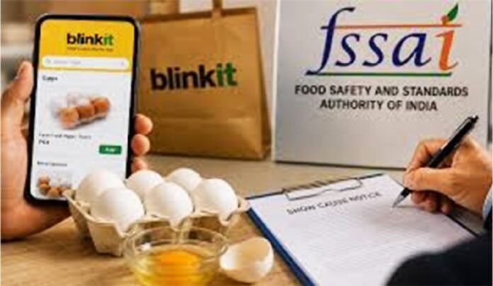 FSSAI seeks Blinkit