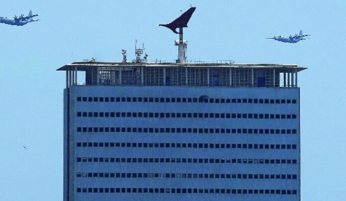 iconic Air India building in Mumbai
