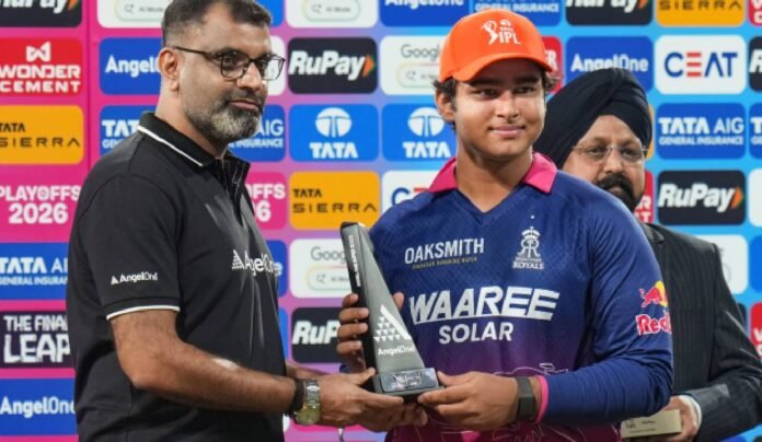 Sachin Tendulkar calls Vaibhav Sooryavanshi