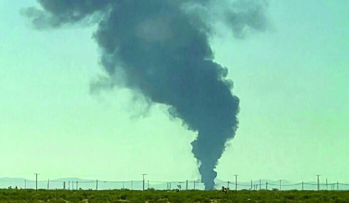 US military plane crash